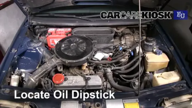 1997 Skoda Felicia LXi 1.3L 4 Cyl. Oil Check Oil Level